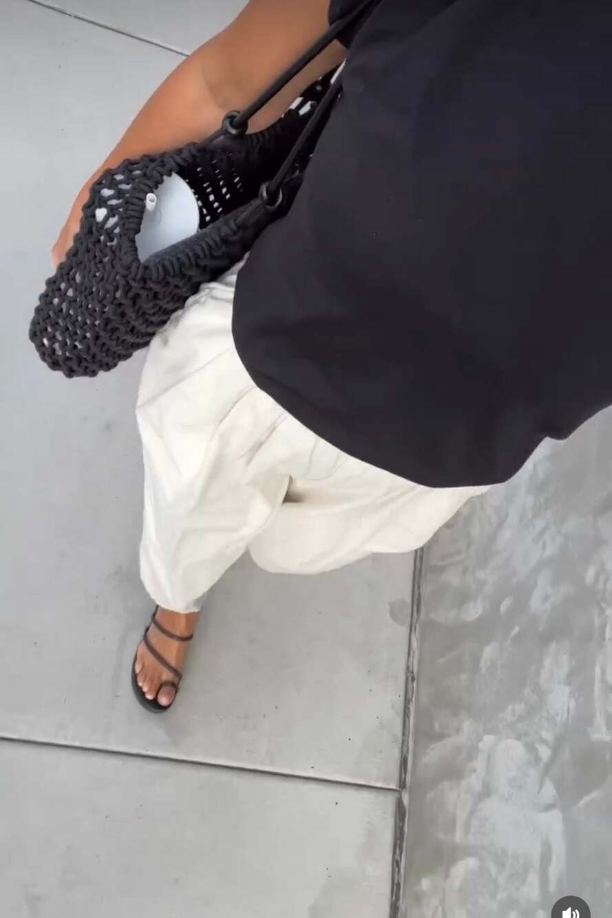 Na Nin Lena Pant in Cotton Twill - Size Small